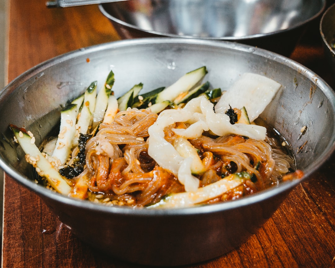 열무 요리 비빔국수